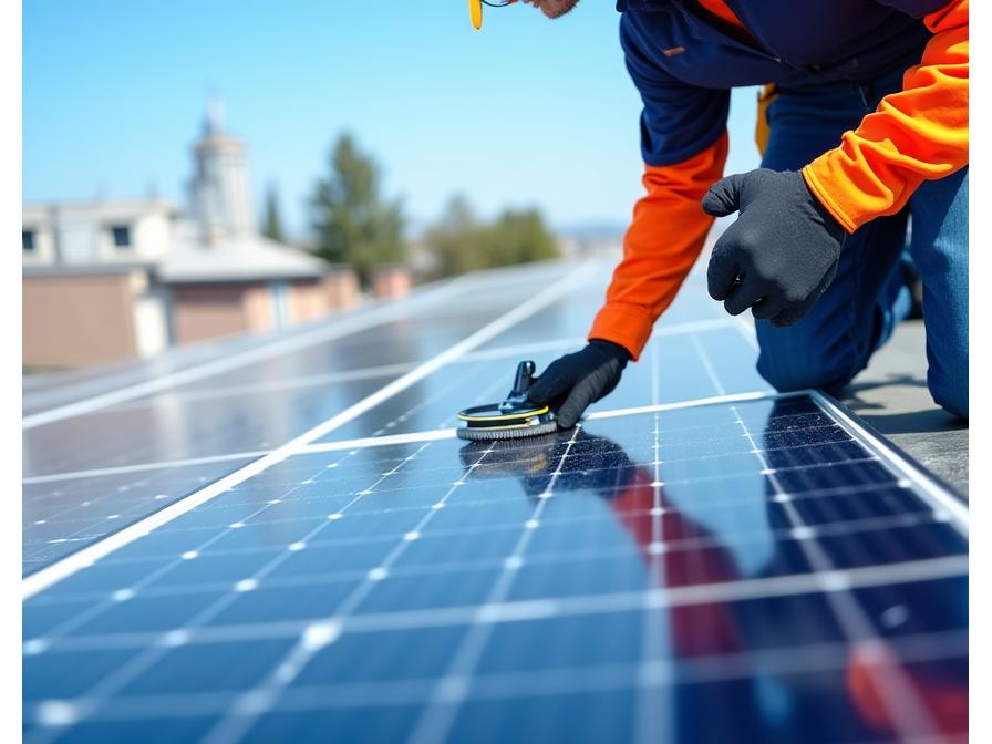 Maintenance et nettoyage panneaux solaires